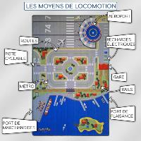 Tapis enfant mobility [130x200cm]