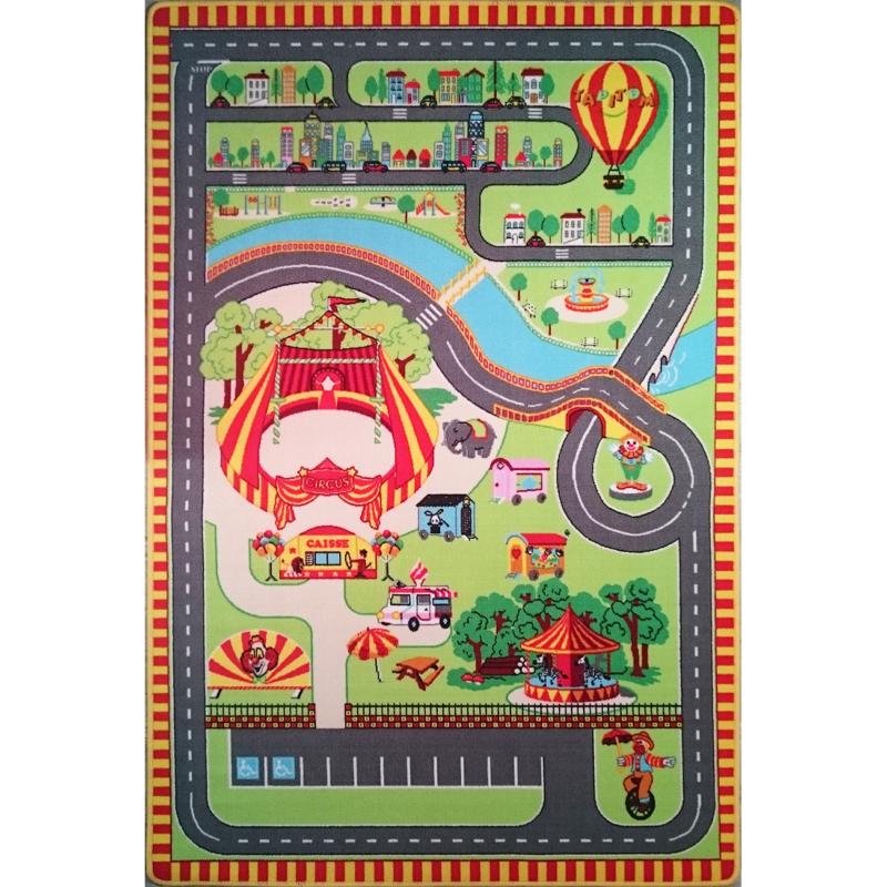 Tapis enfant cirque [130x200cm]