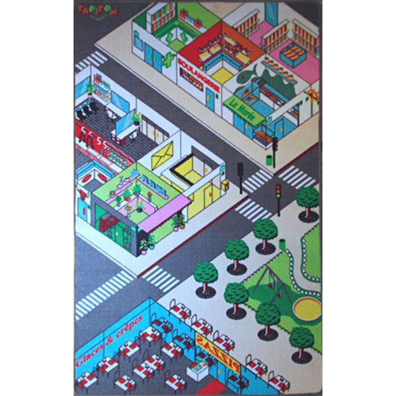 Tapis enfant ville [130x200cm]